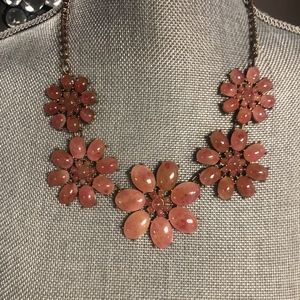 Flower Stone Necklace